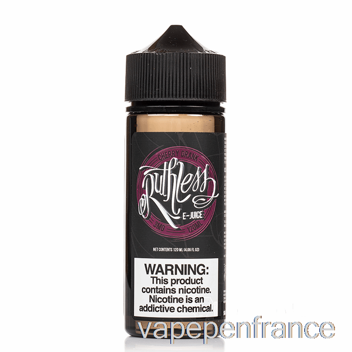 Cerise Bu - Impitoyable - Stylo Vape 120 Ml 6 Mg